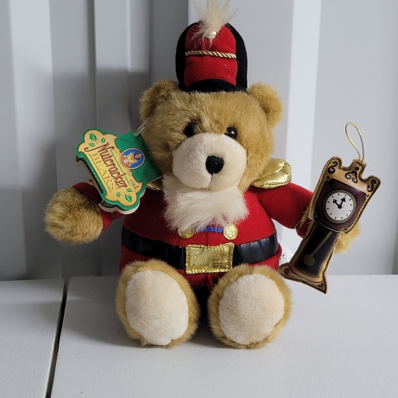 Nutcracker Bear plush by Gibson Greetings vintage NWT Christmas - Picture 7 of 10
